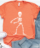 Flossing Halloween Skeleton