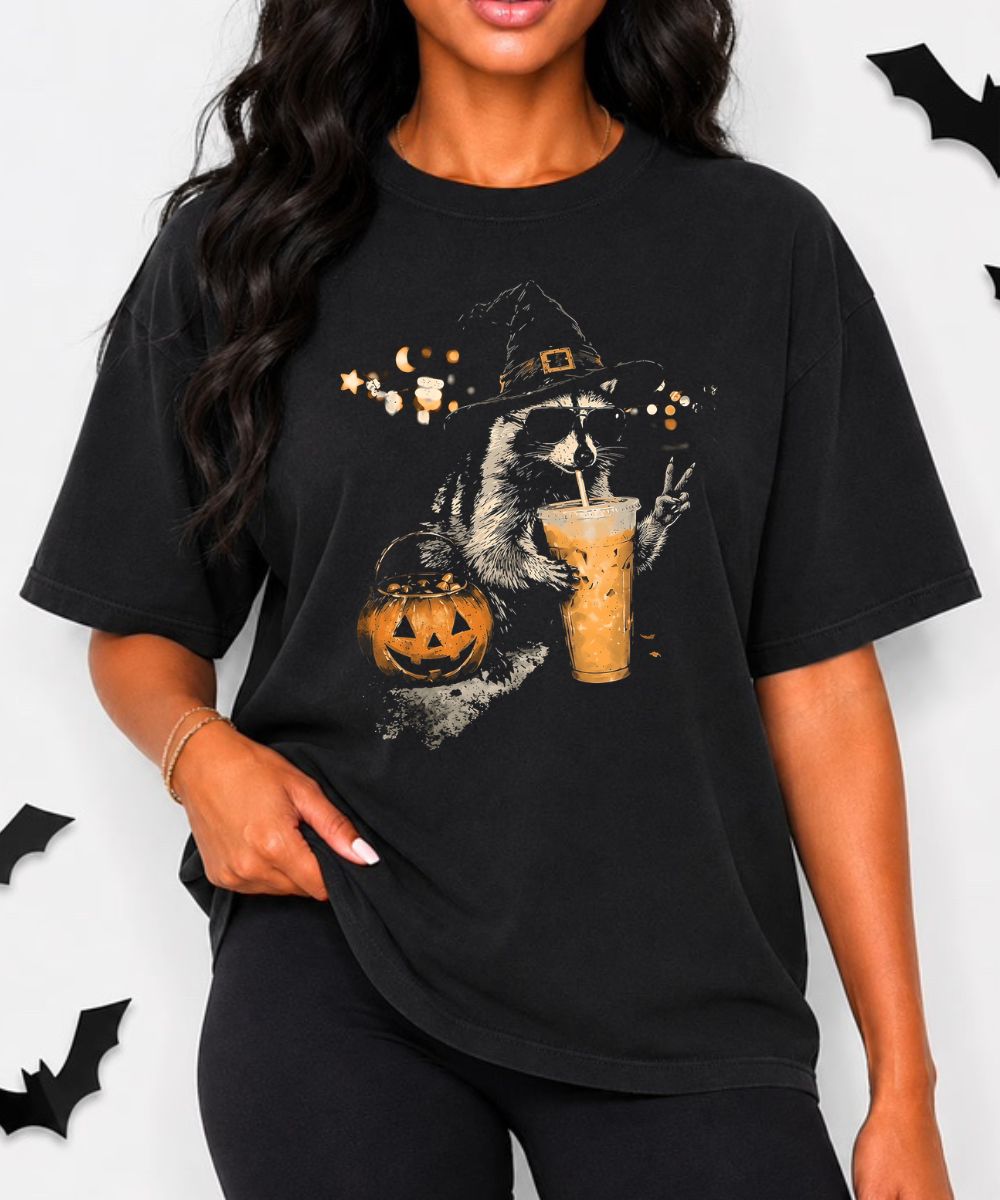 Raccoon Halloween