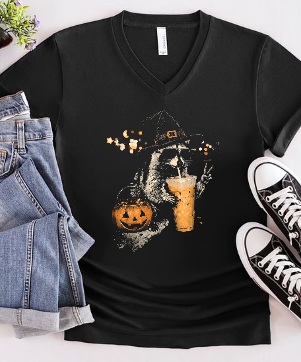 Raccoon Halloween