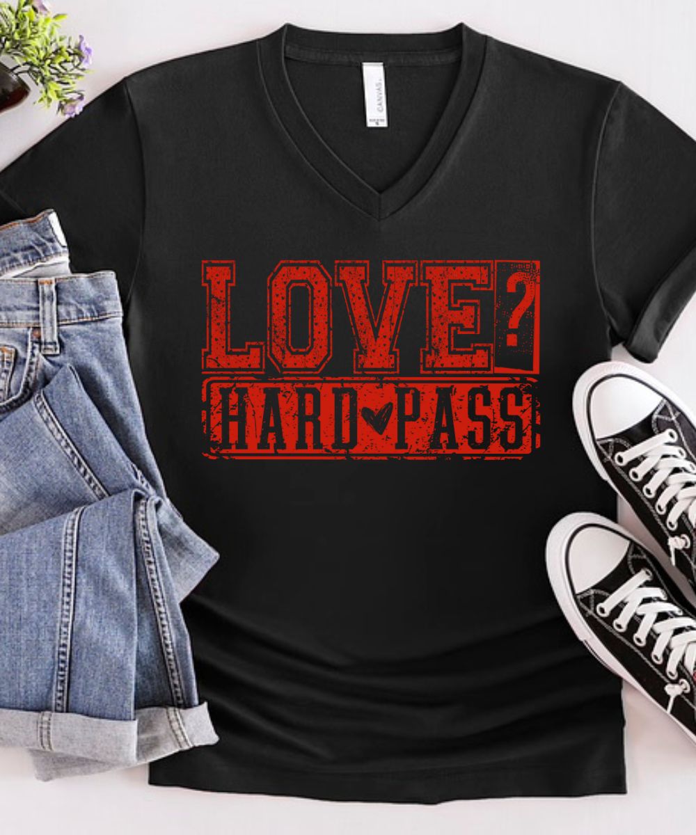 Hard Pass (Distressed Design)