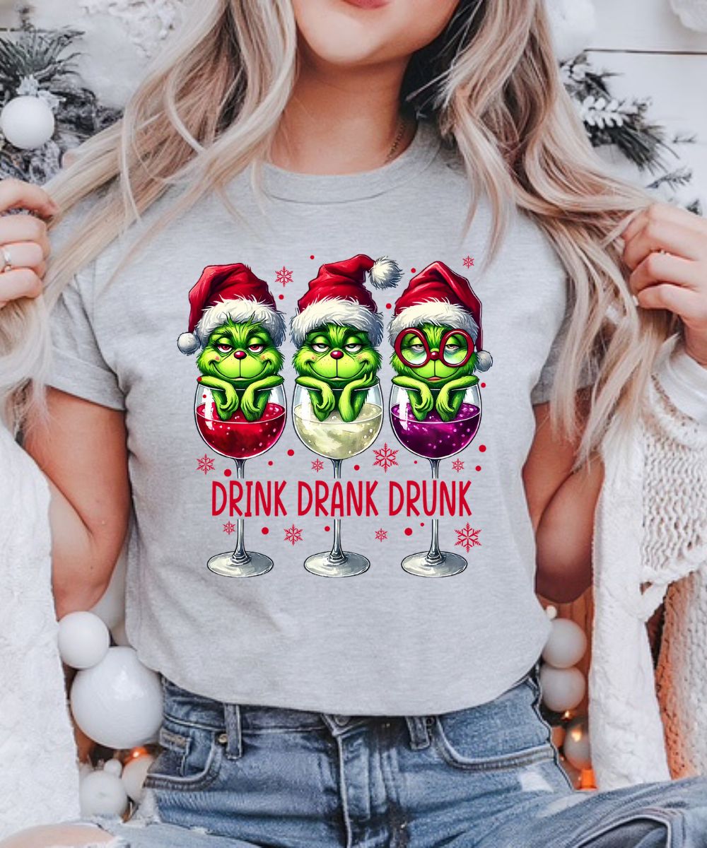 Christmas Drink Drank Drunk