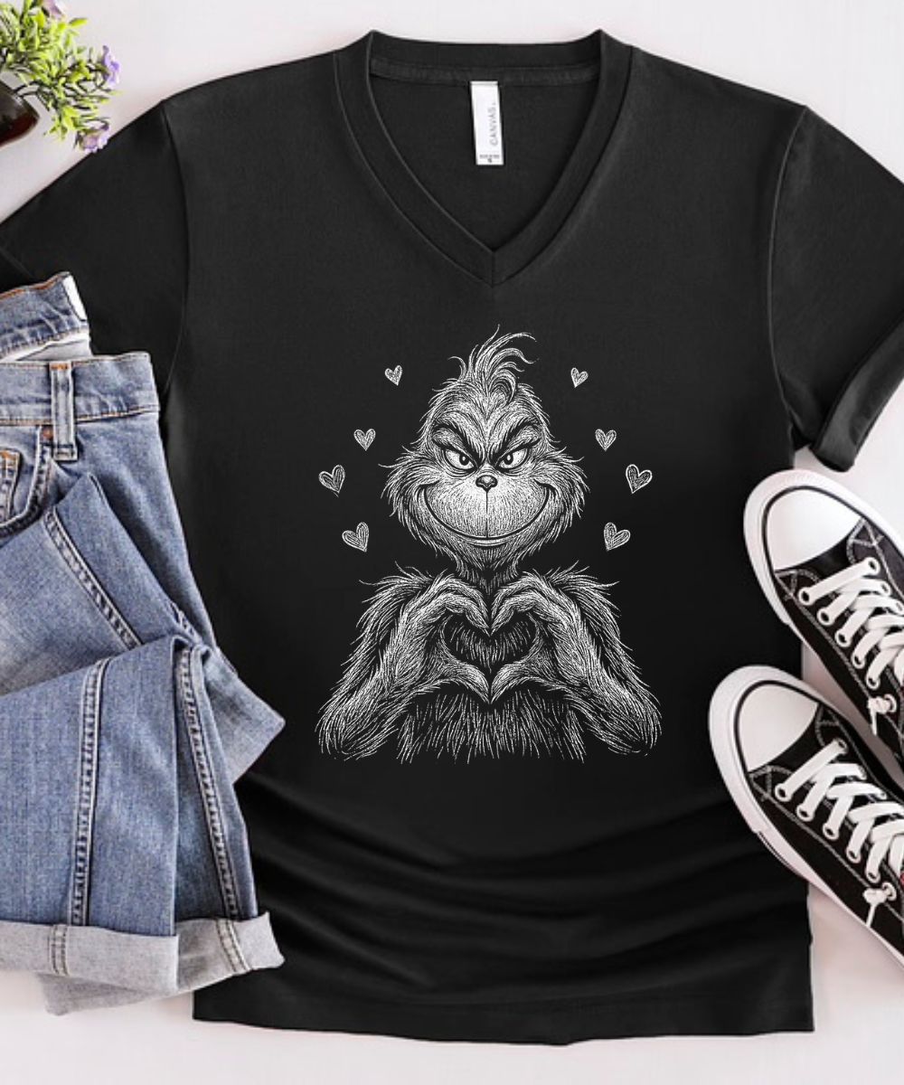 Grinch Valentine Heart
