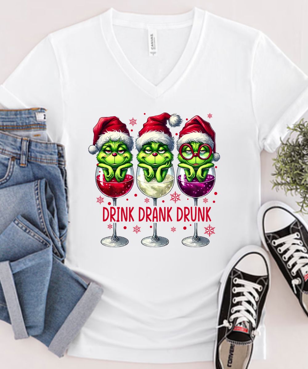 Christmas Drink Drank Drunk