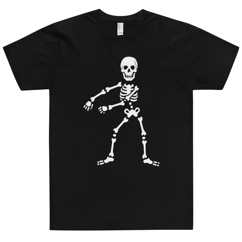 Flossing Halloween Skeleton