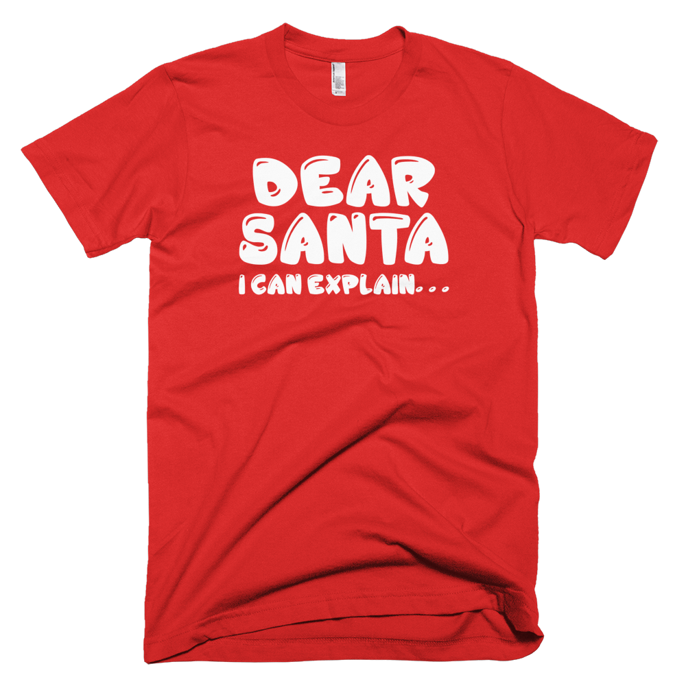 Dear Santa I Can Explain . . .