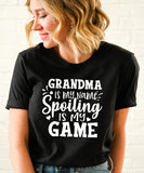 Grandma is my name. Spoiling is my game.