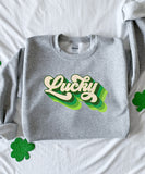 Retro Distressed Lucky