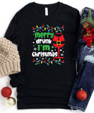 Merry Drunk I'm Christmas Long Sleeve