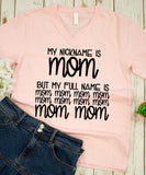 My Nickname is Mom