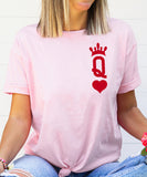Queen Of Hearts (Front & Back Print)