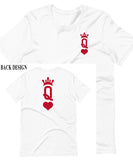 Queen Of Hearts (Front & Back Print)