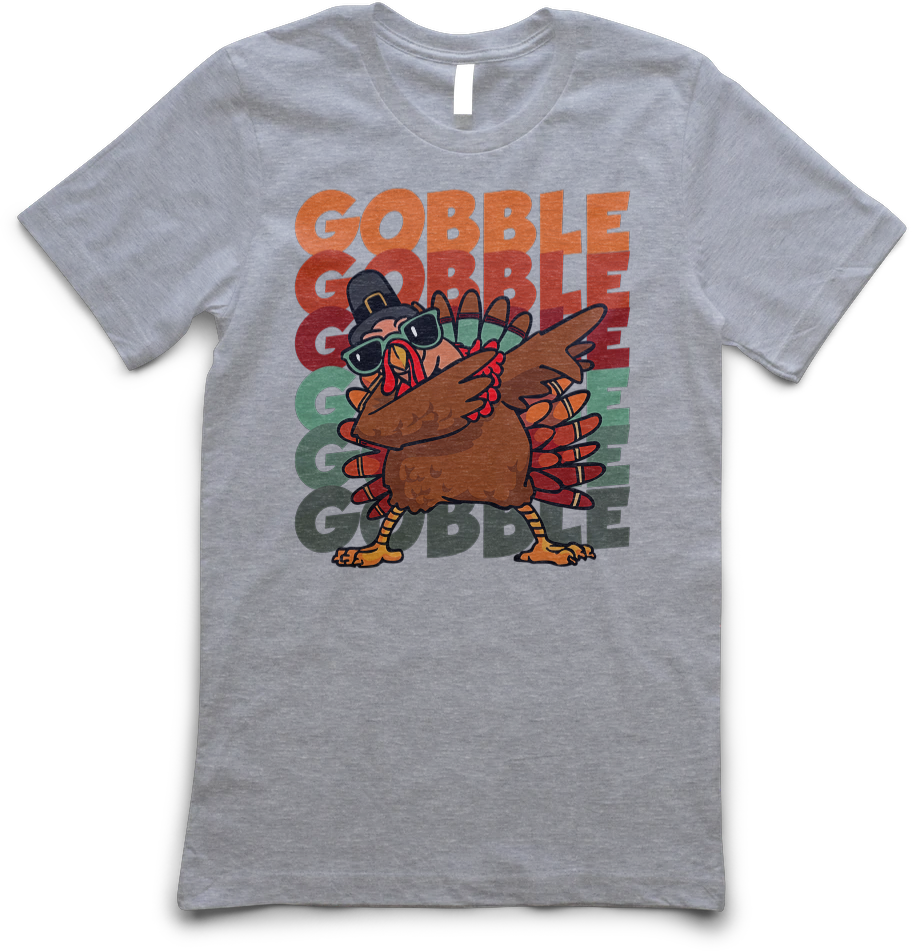 Gobble. Gobble. Gobble.