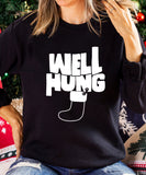 Well Hung Christmas Sweatshirt