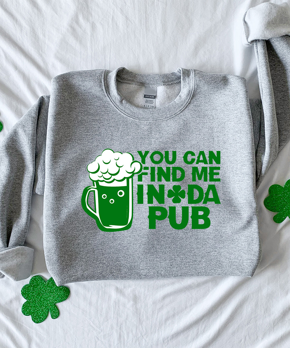 You Can Find Me In The Pub